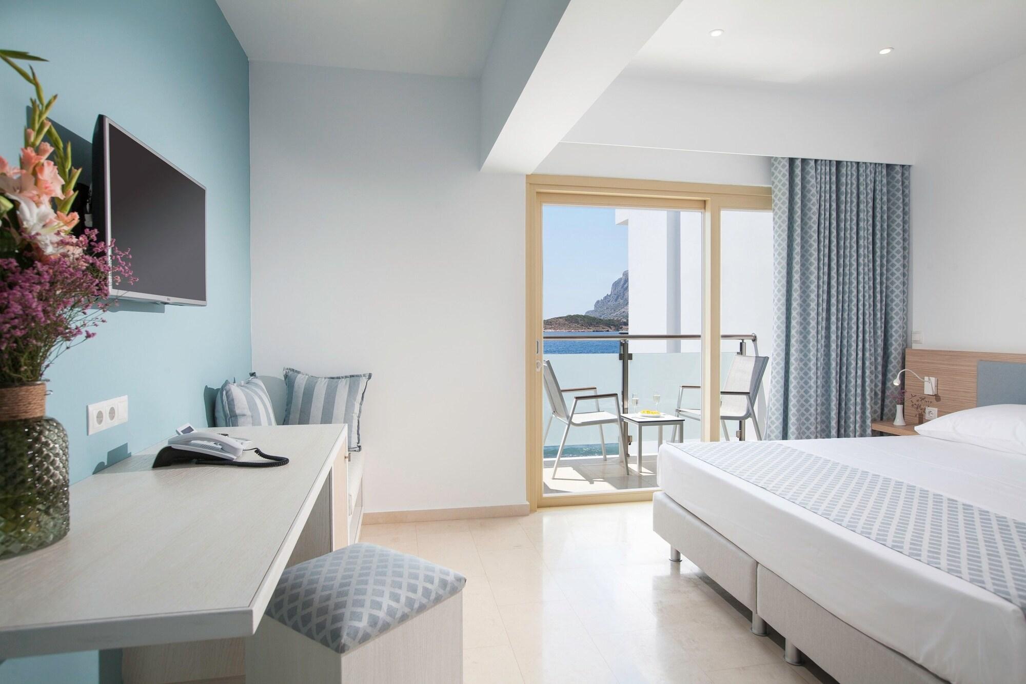 Zephyros Hotel Myrties Bagian luar foto