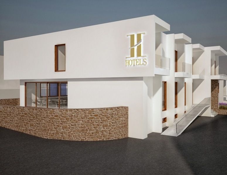 Zephyros Hotel Myrties Bagian luar foto