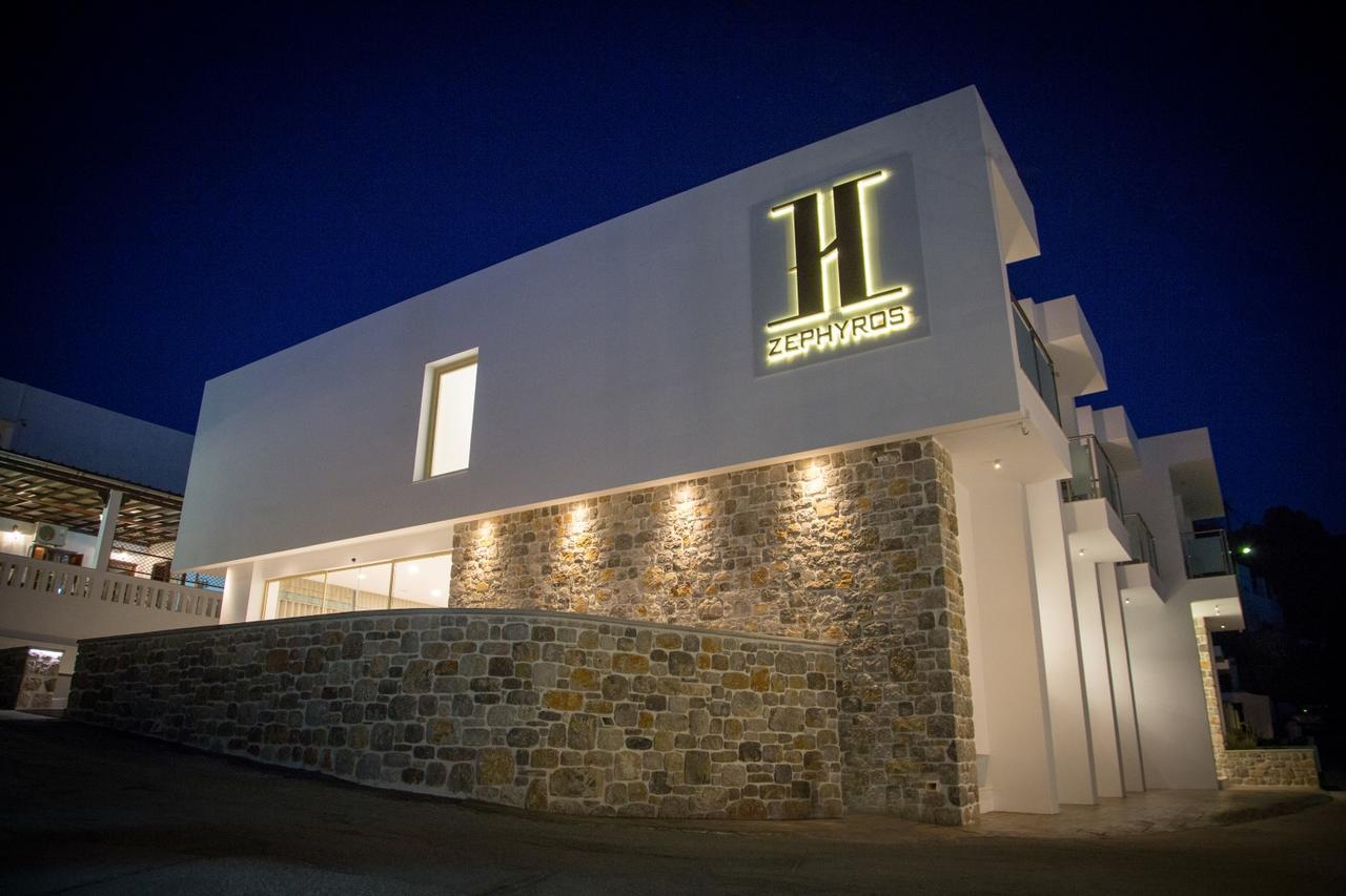 Zephyros Hotel Myrties Bagian luar foto